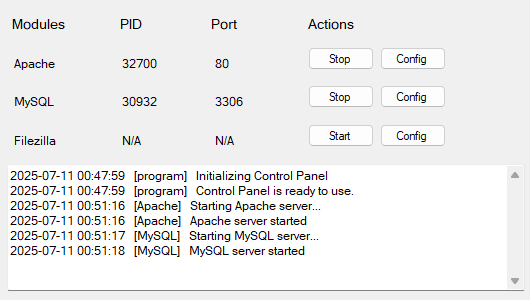 Error Logs